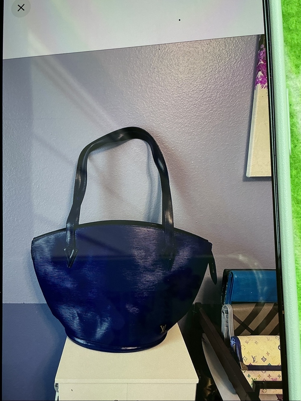 Louis Vuitton Saint Jacques Bag purple